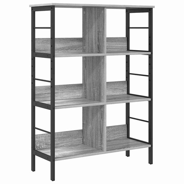 Raft pentru cărți Gri Sonoma 82 x 32 x 112 cm Lemn compozit - WALTI WALTI