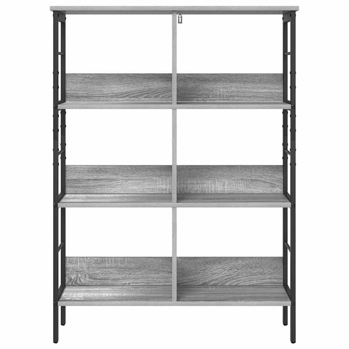 Raft pentru cărți Gri Sonoma 82 x 32 x 112 cm Lemn compozit - WALTI WALTI