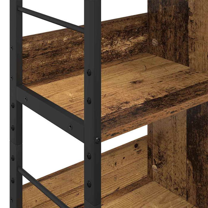 Raft pentru cărți Lemn Vechi 82 x 32 x 112 cm Lemn compozit - WALTI WALTI