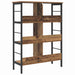 Raft pentru cărți Lemn Vechi 82 x 32 x 112 cm Lemn compozit - WALTI WALTI