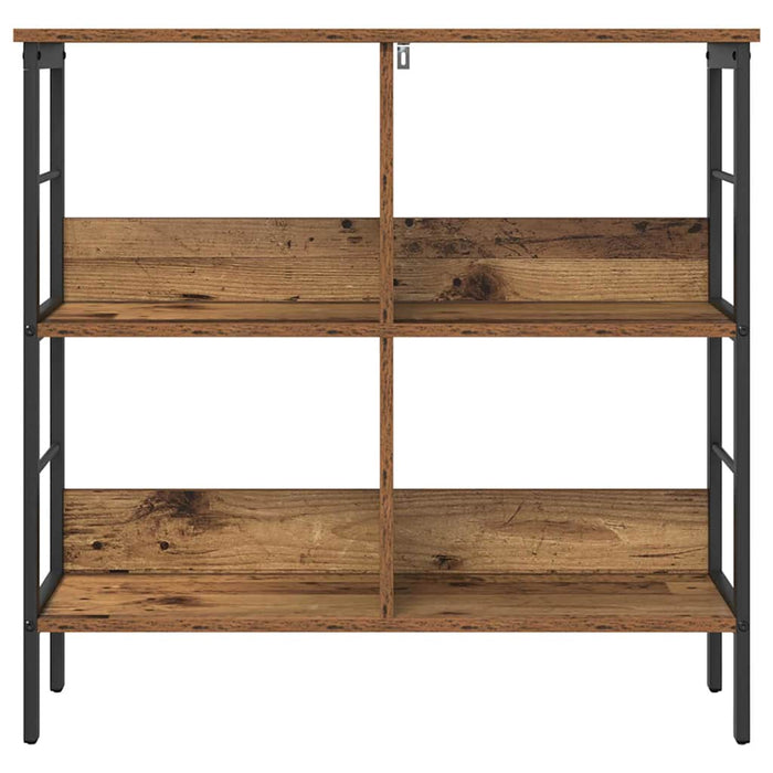 Raft pentru cărți Lemn Vechi 82 x 32 x 79 cm Lemn compozit - WALTI WALTI