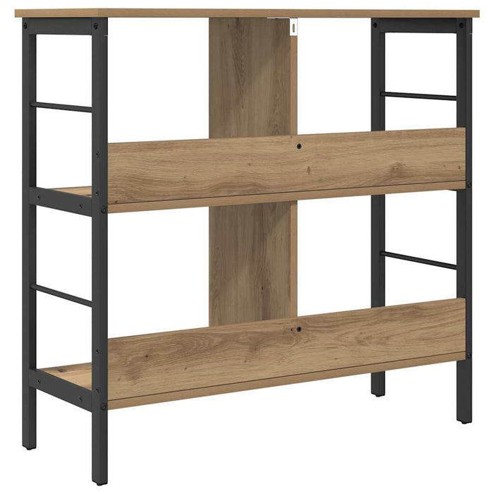 Raft pentru cărți Stejar Artizanal 82 x 32 x 79 cm - WALTI WALTI