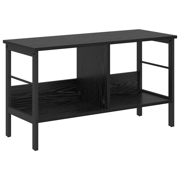 Raft pentru cărți Stejar Negru 82 x 32 x 47 cm Lemn compozit - WALTI WALTI