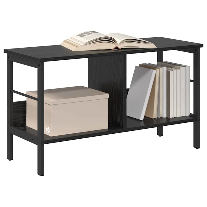 Raft pentru cărți Stejar Negru 82 x 32 x 47 cm Lemn compozit - WALTI WALTI