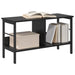 Raft pentru cărți Stejar Negru 82 x 32 x 47 cm Lemn compozit - WALTI WALTI