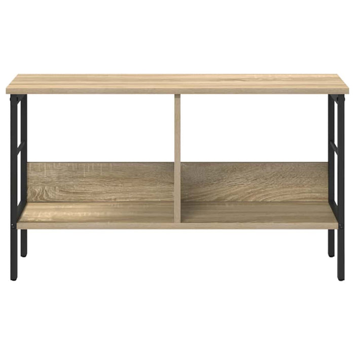 Raft pentru cărți Stejar Sonoma 82 x 32 x 47 cm Lemn compozit - WALTI WALTI
