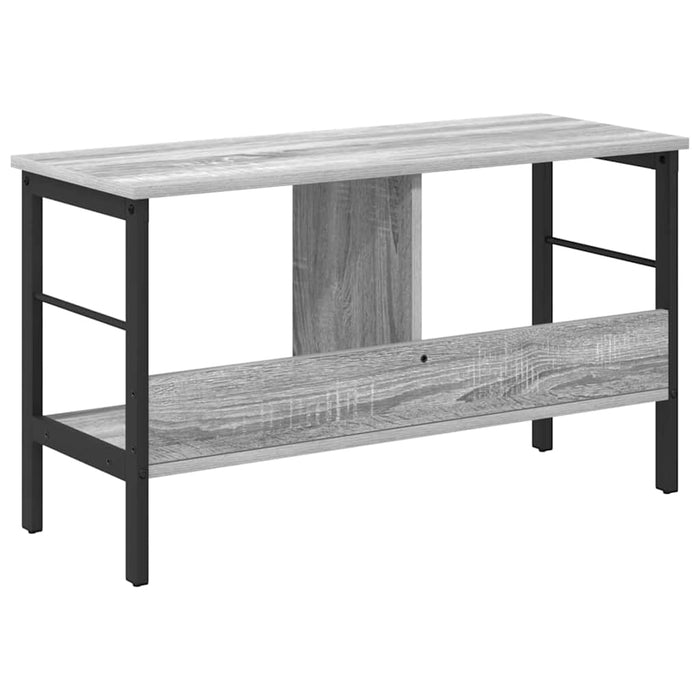 Raft pentru cărți Gri Sonoma 82 x 32 x 47 cm Lemn compozit - WALTI WALTI