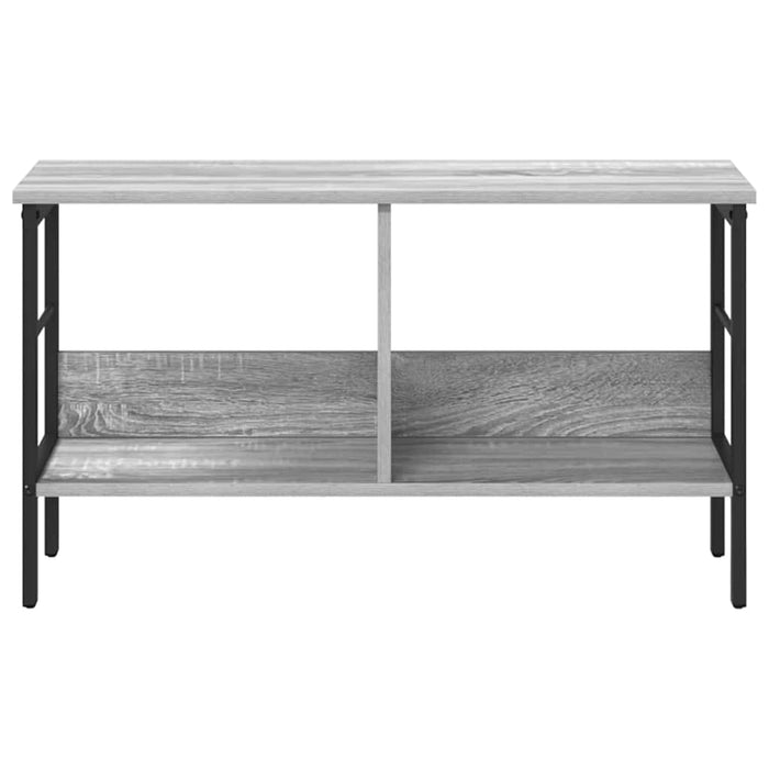 Raft pentru cărți Gri Sonoma 82 x 32 x 47 cm Lemn compozit - WALTI WALTI