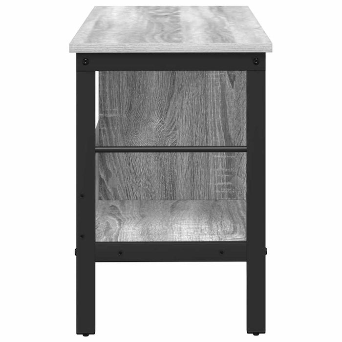 Raft pentru cărți Gri Sonoma 82 x 32 x 47 cm Lemn compozit - WALTI WALTI