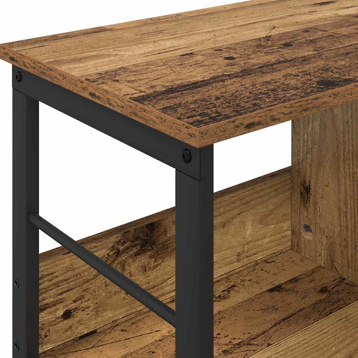 Raft pentru cărți Lemn Vechi 82 x 32 x 47 cm Lemn compozit - WALTI WALTI