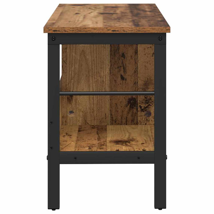 Raft pentru cărți Lemn Vechi 82 x 32 x 47 cm Lemn compozit - WALTI WALTI