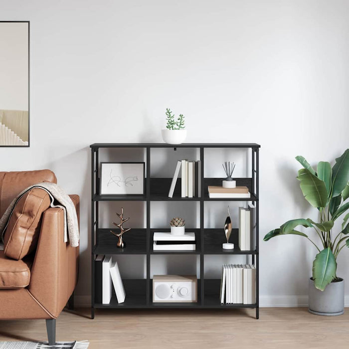 Raft pentru cărți Stejar Negru 102 x 32 x 104,5 cm - WALTI WALTI