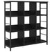 Raft pentru cărți Stejar Negru 102 x 32 x 104,5 cm - WALTI WALTI