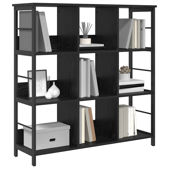 Raft pentru cărți Stejar Negru 102 x 32 x 104,5 cm - WALTI WALTI