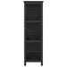Raft pentru cărți Stejar Negru 102 x 32 x 104,5 cm - WALTI WALTI