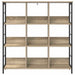Raft pentru cărți Stejar Sonoma 102 x 32 x 104,5 cm - WALTI WALTI