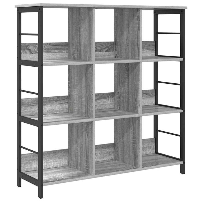 Raft pentru cărți Gri Sonoma 102 x 32 x 104,5 cm Lemn compozit - WALTI WALTI