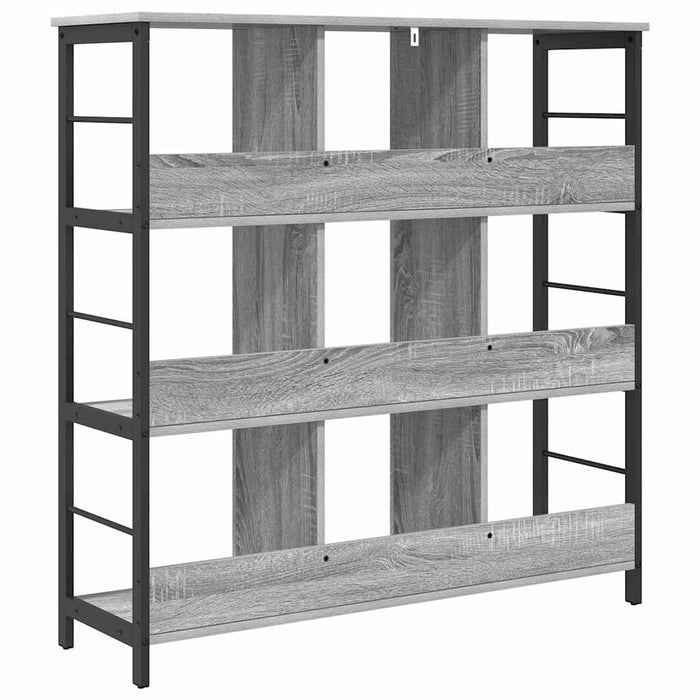 Raft pentru cărți Gri Sonoma 102 x 32 x 104,5 cm Lemn compozit - WALTI WALTI