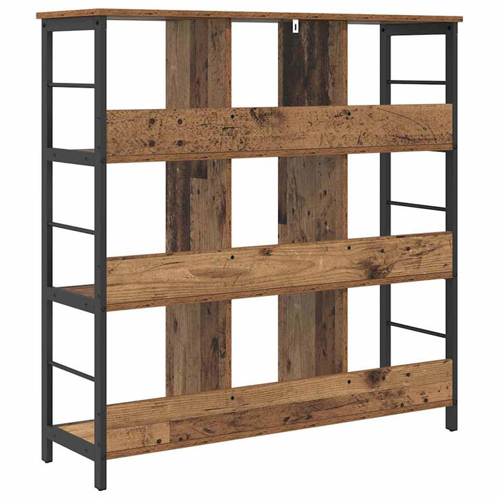 Raft pentru cărți 9 niveluri 102 x 32 x 104,5 cm Lemn prelucrat WALTI