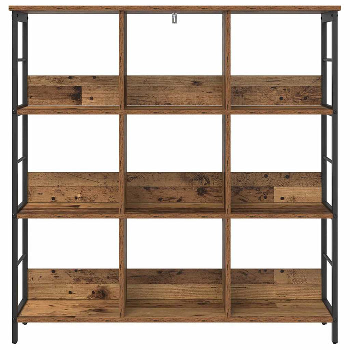 Raft pentru cărți 9 niveluri 102 x 32 x 104,5 cm Lemn prelucrat WALTI