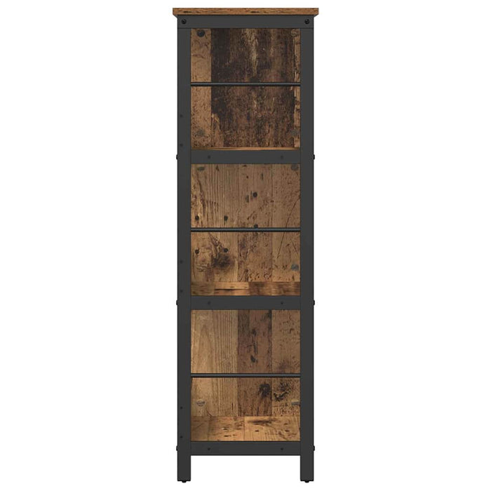 Raft pentru cărți 9 niveluri 102 x 32 x 104,5 cm Lemn prelucrat WALTI