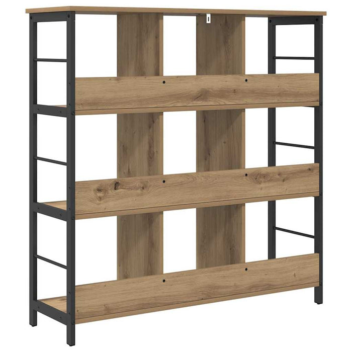 Raft pentru cărți Stejar Artizanal 102 x 32 x 104,5 cm - WALTI WALTI