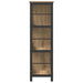 Raft pentru cărți Stejar Artizanal 102 x 32 x 104,5 cm - WALTI WALTI