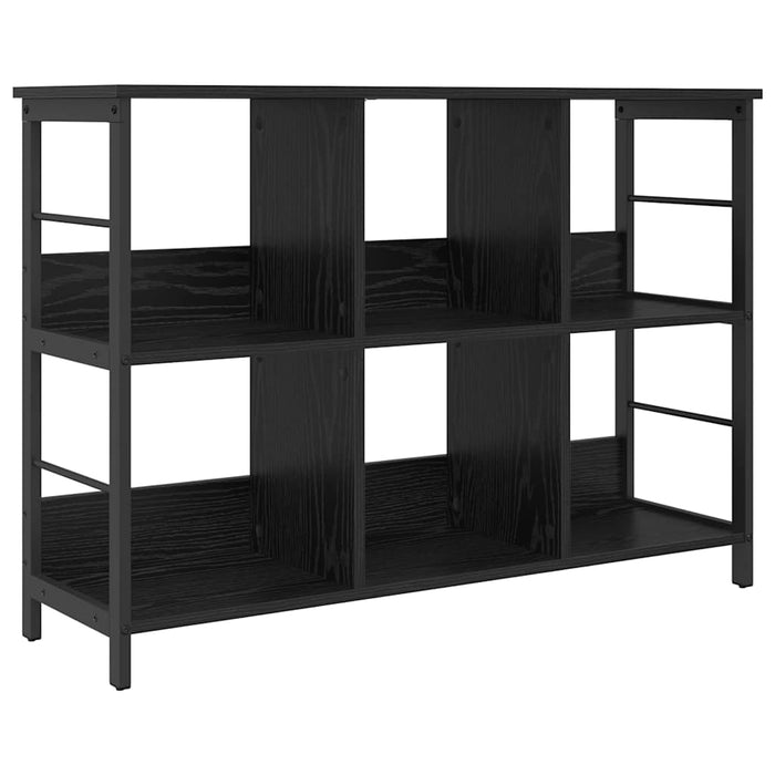 Raft pentru cărți Stejar Negru 102 x 32 x 72,5 cm Lemn compozit - WALTI WALTI