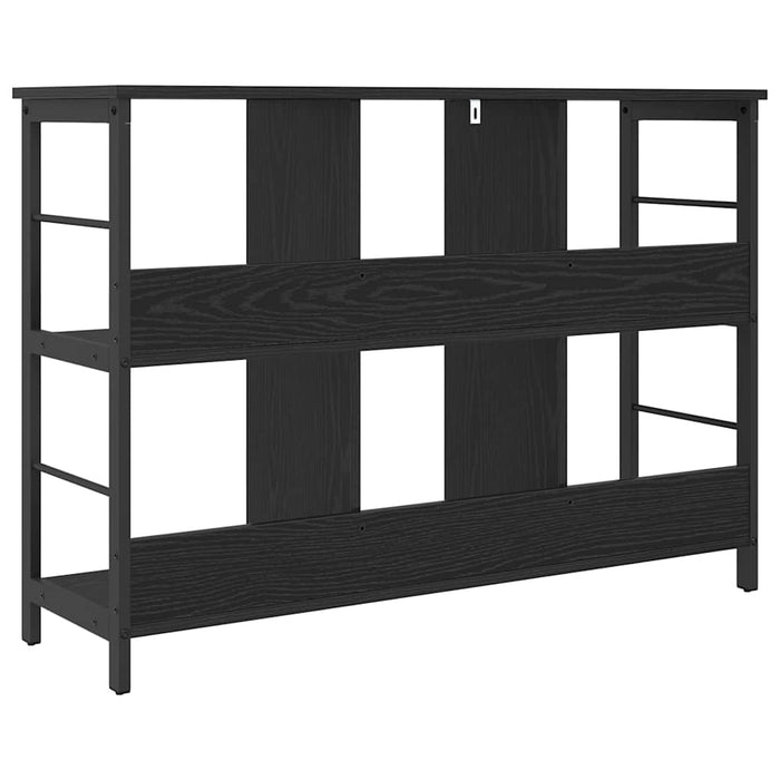 Raft pentru cărți Stejar Negru 102 x 32 x 72,5 cm Lemn compozit - WALTI WALTI