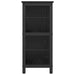 Raft pentru cărți Stejar Negru 102 x 32 x 72,5 cm Lemn compozit - WALTI WALTI
