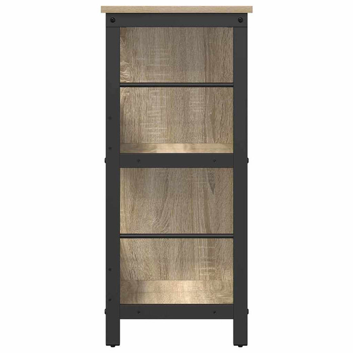 Raft pentru cărți Stejar Sonoma 102 x 32 x 72,5 cm - WALTI WALTI