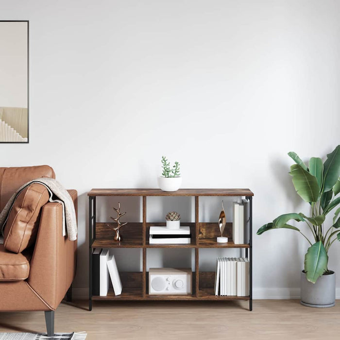 Raft pentru cărți Stejar fumuriu 102 x 32 x 72,5 cm - WALTI WALTI
