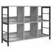 Raft pentru cărți Gri Sonoma 102 x 32 x 72,5 cm Lemn compozit - WALTI WALTI