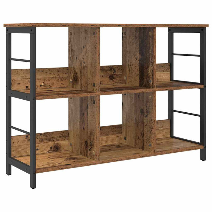 Raft pentru cărți Lemn Vechi 102 x 32 x 72,5 cm Lemn compozit - WALTI WALTI