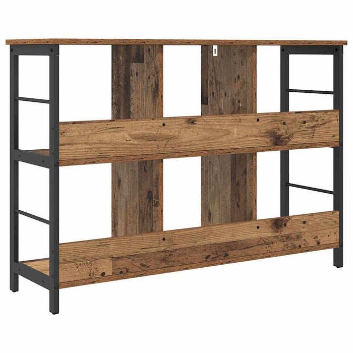 Raft pentru cărți Lemn Vechi 102 x 32 x 72,5 cm Lemn compozit - WALTI WALTI