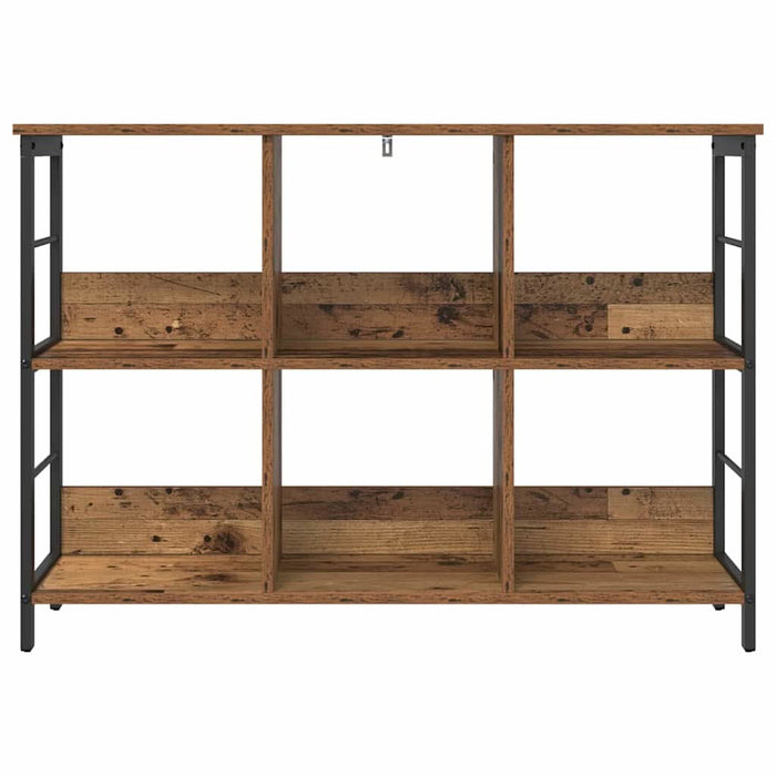 Raft pentru cărți Lemn Vechi 102 x 32 x 72,5 cm Lemn compozit - WALTI WALTI