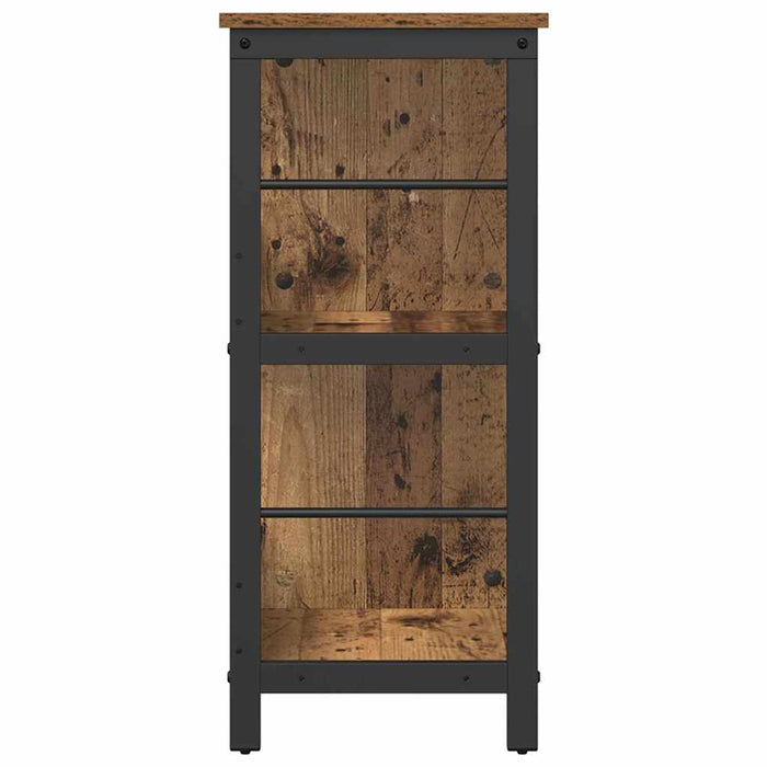 Raft pentru cărți Lemn Vechi 102 x 32 x 72,5 cm Lemn compozit - WALTI WALTI