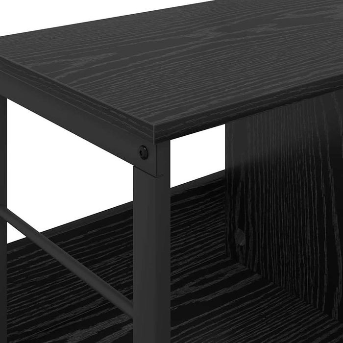 Raft pentru cărți Stejar Negru 102 x 32 x 40,5 cm Lemn compozit - WALTI WALTI