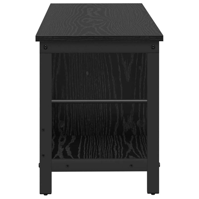 Raft pentru cărți Stejar Negru 102 x 32 x 40,5 cm Lemn compozit - WALTI WALTI