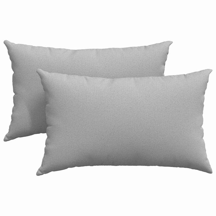 Perne pentru canapea 2 pcs Gri nori 50 x 30 cm țesătură - WALTI WALTI