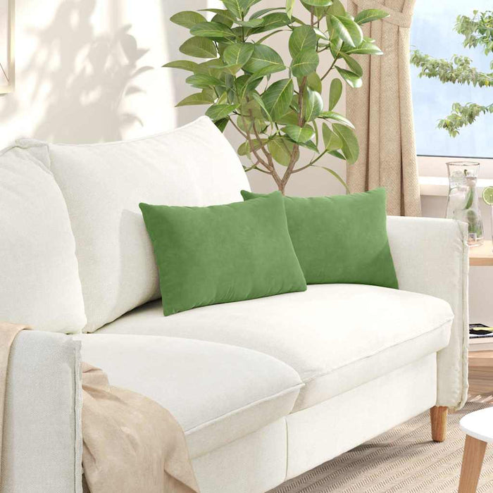 Perne pentru canapea 2 pcs Lysegrønn 50 x 30 cm - WALTI WALTI