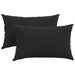 Perne pentru canapea 2 pcs Negru 50 x 30 cm - WALTI WALTI