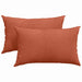 Perne pentru canapea 2 pcs Roșu portocalie 50 x 30 cm - WALTI WALTI
