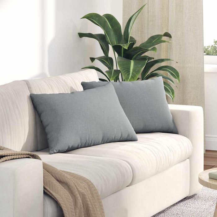 Perne pentru canapea 2 pcs Gri deschis 60 x 40 cm țesătură - WALTI WALTI