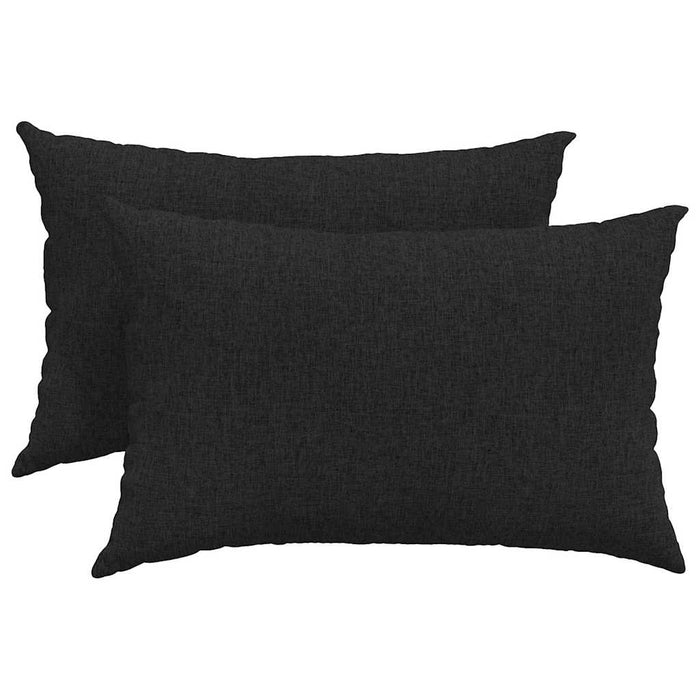Perne pentru canapea 2 pcs Negru 60 x 40 cm țesătură - WALTI WALTI
