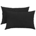 Perne pentru canapea 2 pcs Negru 60 x 40 cm țesătură - WALTI WALTI