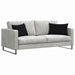 Perne pentru canapea 2 pcs Negru 60 x 40 cm țesătură - WALTI WALTI