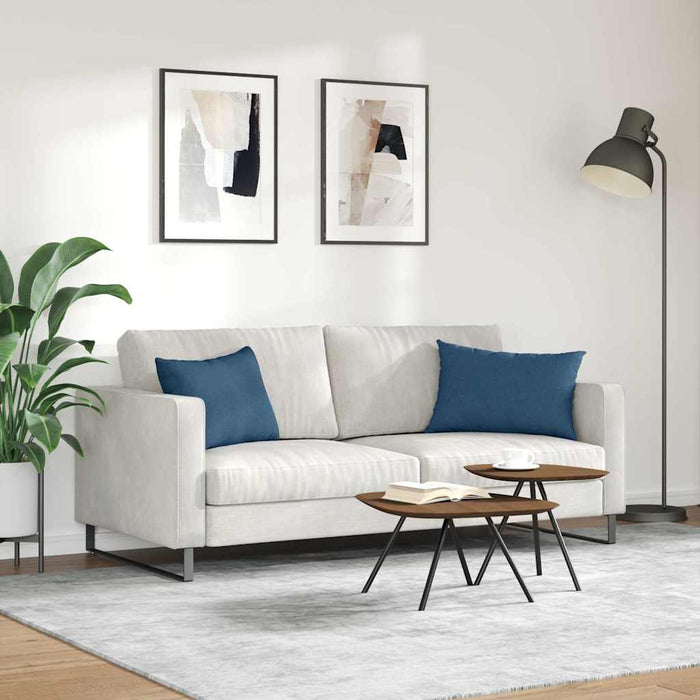 Perne pentru canapea 2 pcs albastru 60 x 40 cm țesătură - WALTI WALTI