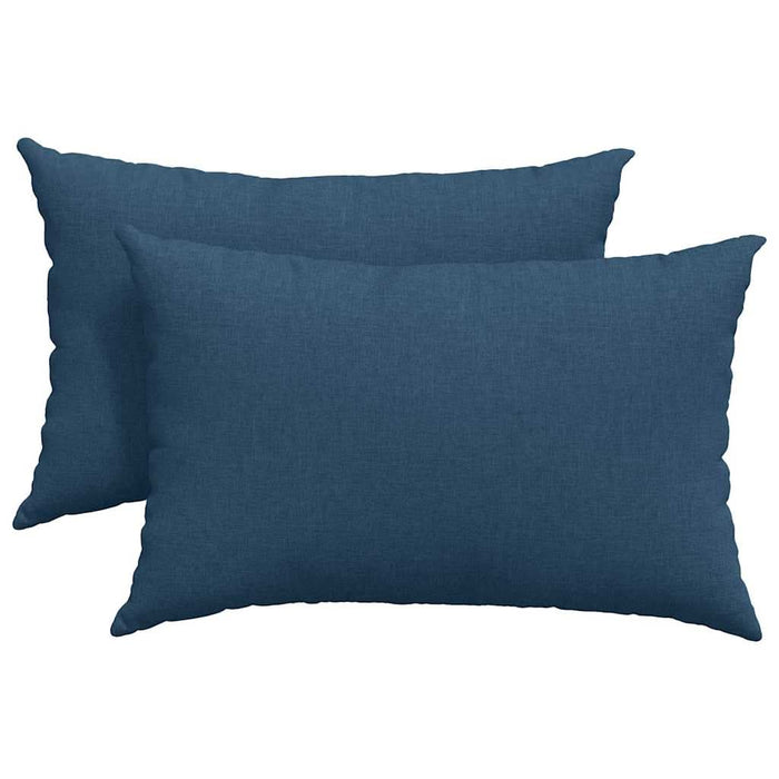 Perne pentru canapea 2 pcs albastru 60 x 40 cm țesătură - WALTI WALTI