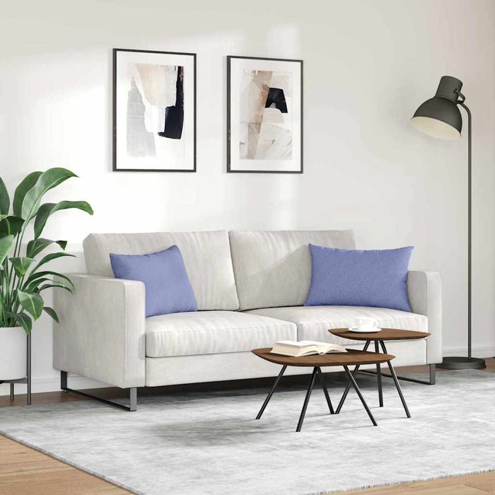 Perne pentru canapea 2 pcs Albastru Jeans 60 x 40 cm țesătură - WALTI WALTI